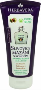 Herbavera Slivovicové mazanie na svaly a kĺby – uvoľnenie bolesti chrbta a svalov 200 ml