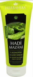 Herbavera Hadie mazanie na svaly a kĺby – rýchla úľava a regenerácia 200 ml