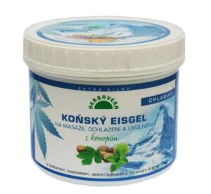 Herbavera Konský chladivý/Eisgel/ na svaly a kĺby – úľava od bolesti a opuchov 500 ml