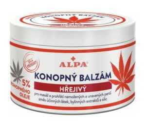 Alpa konopný hrejivý balzam 250ml