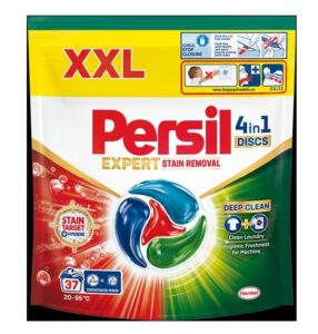 Persil 4v1 discs Expert Stain Removal gélové tablety na pranie 37ks