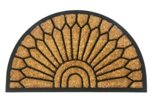 Rohožka EXOTIC kokos, guma 40x60 cm Polkruh