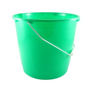 Vedro okrúhle, plastové – zelené 10l