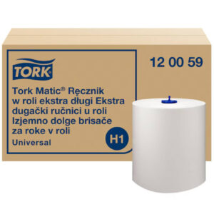 Tork Matic® extra dlhé papierové utierky H1 - 1-vr, 280 m biela (6ks)