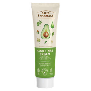 Green Pharmacy krém na ruky a nechty - Aloe a Avokádový olej 100ml