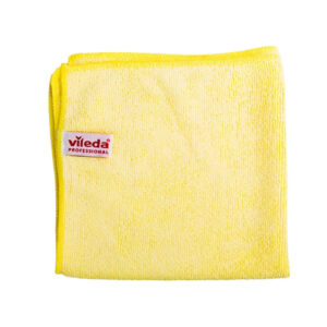 Vileda MicroTuff Base tkaná utierka z mikrovláknová žltá 36 x 36 cm – 5ks