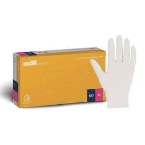 Latexové rukavice easyCARE nepudrované S 100ks