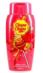 Chupa Chups Cherry detský sprchový gél a pena do kúpeľa 300ml