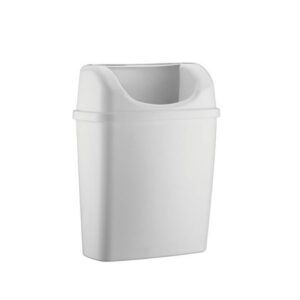 Nástenný kôš RULOPAK biely 6L