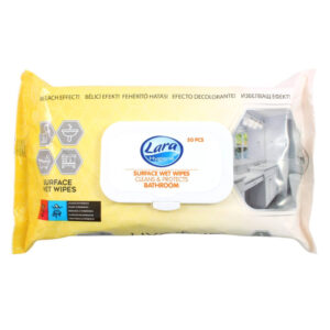 Lara Hygiene vlhčené utierky na kúpeľne - 50ks