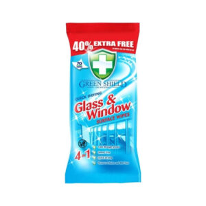GREEN SHIELD Glass & Window 4v1 čistiace utierky na sklo a okná 70ks