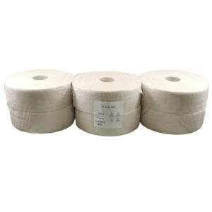 Toaletný papier JUMBO Ø28 cm, 300 m 2vrst.65%belosť (6 ks)