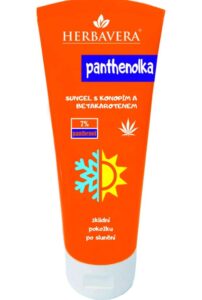Herbavera Panthenolka s konopím a betakaroténom 200 ml – upokojujúca starostlivosť po opaľovaní