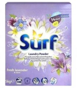 Surf Fresh Lavender&Mint prací prášok 5kg na 100 praní