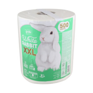 Papierová utierka kuchynská GRITE White Rabbit XXL 100% celulóza 2vrst. 1ks