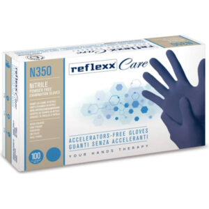 Nitrilové rukavice jednorázové REFLEXX N350 modré XL