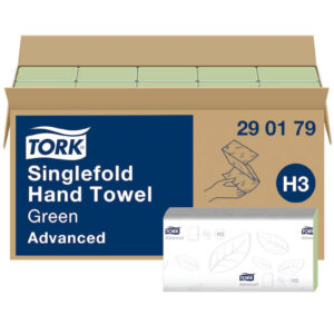 Tork Singlefold papierové utierky, zelené H3 – 3750ks