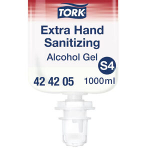 Tork Extra gélový dezinfekčný prostriedok na ruky s alkoholom S4 – 1000ml