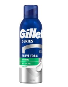 Gillette Series Soothing Aloe Vera pena na holenie 200ml
