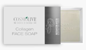 Regeneračné kolagénové mydlo na tvár s hubou Reishi – Cosmolive 125g