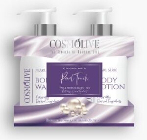 Cosmolive Pearl set - sprchový gél 300ml a telové mlieko 300ml