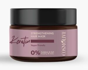 Cosmolive keratinová maska pre silné a lesklé vlasy 250ml