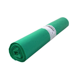 LDPE vrecia zelené 600x700/0,040mm 60L-25ks