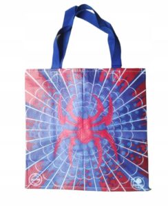 Taška Spiderman detská pevná s uchom 1ks
