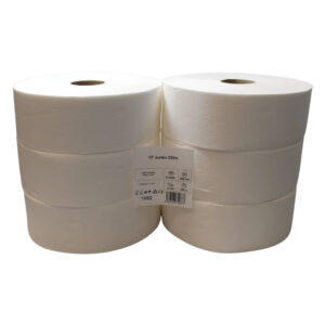 Toaletný papier JUMBO SOFT Ø 26 cm, 2 vrst., 220 m - 6ks