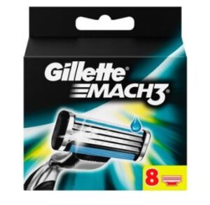 Gillette Mach3 náhradné hlavice 8ks