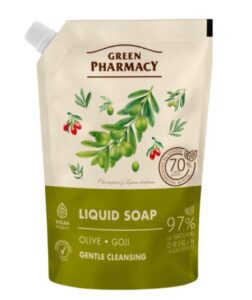 Green Pharmacy Olive&Goji tekuté mydlo - náhradná náplň 460ml
