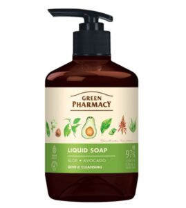 Green Pharmacy Aloe Vera a Avokádový olej tekuté mydlo 460ml s dávkovačom