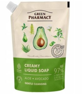 Green Pharmacy Aloe&Avocado tekuté mydlo - náhradná náplň 460ml