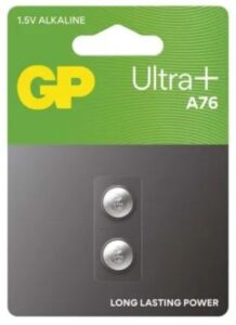 Alkalická gombíková batéria A76 /LR44,V13GA/1,5V 2ks