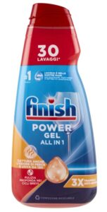Finish Power Anti-odore gél do umývačky riadu 600ml