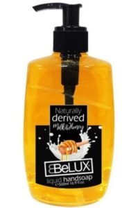 Belux Milk&Honey tekuté mydlo 500ml s dávkovačom