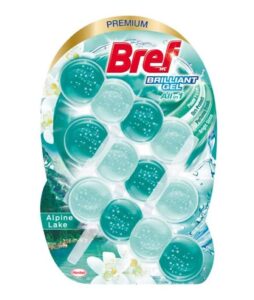 Bref Brilliant Gel Alpine Lake WC záveska 3x42g