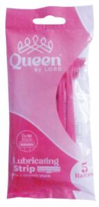 QUEEN PLUS  2-britvový dámsky holiaci strojček 5ks