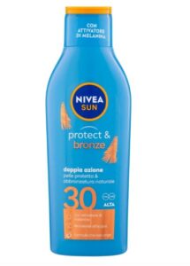 Nivea Sun mlieko na opaľovanie Bronze 200ml OF30