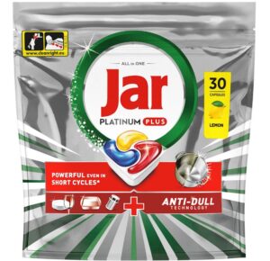 Jar Platinum Plus All in One Lemon kapsule do umývačky riadu 30ks