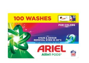 Ariel BOX Color gélové tablety na pranie 100ks (2x50ks sáčok)