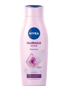 Nivea Hairmilk Natural Shine dámsky šampón na vlasy 400ml