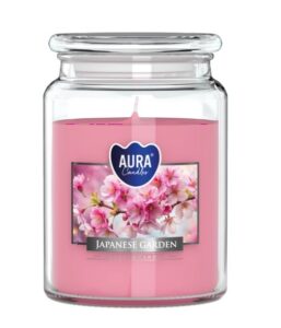 Aura Bispol Japanese Garden vonná sviečka 500g