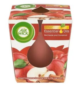 Air Wick sviečka Cinnamon&Red Apple 105g