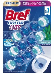 Bref Color AUTO Aktiv Eucalyptus WC záveska 3x50g