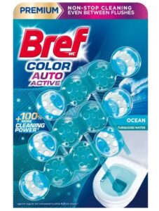 Bref Color AUTO Aktiv Ocean WC záveska 3x50g
