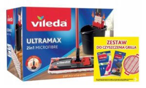 Vileda Ultramax complete set – efektívne čistenie podláh 2v1 + grilovací set