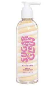 Sugar Glow Peach&Cream telové mlieko s dávkovačom 200ml