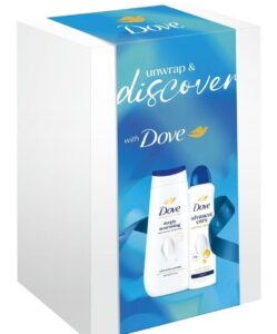 Dove Unwrap&Discover dámsky darčekový set 2ks